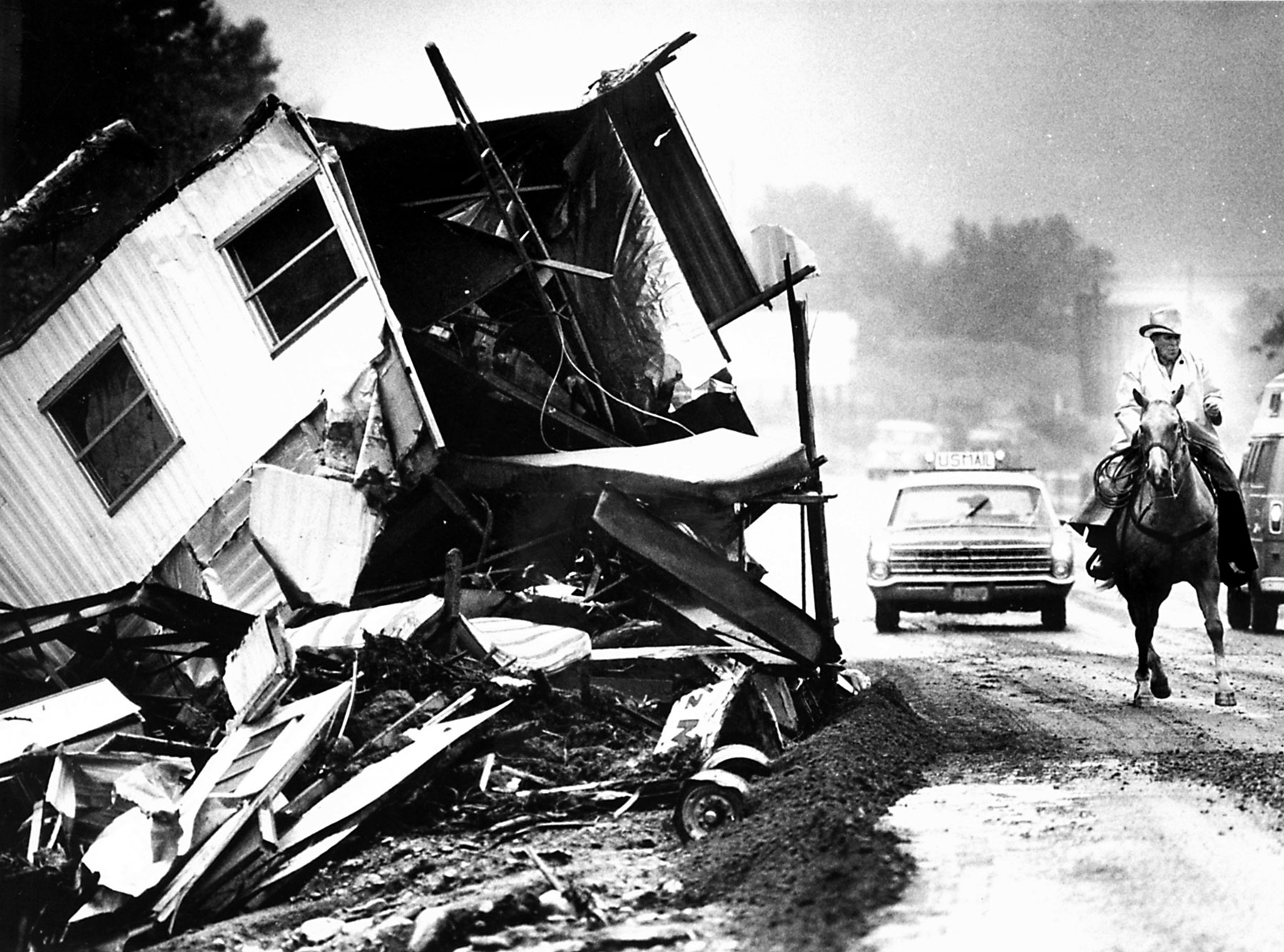 The Big Thompson flood of 1976 was the deadliest flash flood in Colorado’s recorded history.  Source - Denver Post. The Archive. July 31, 2012.  Photo by Steve Larson.