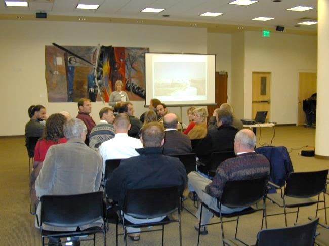 A community stakeholder meeting. Source - Clarion Associates